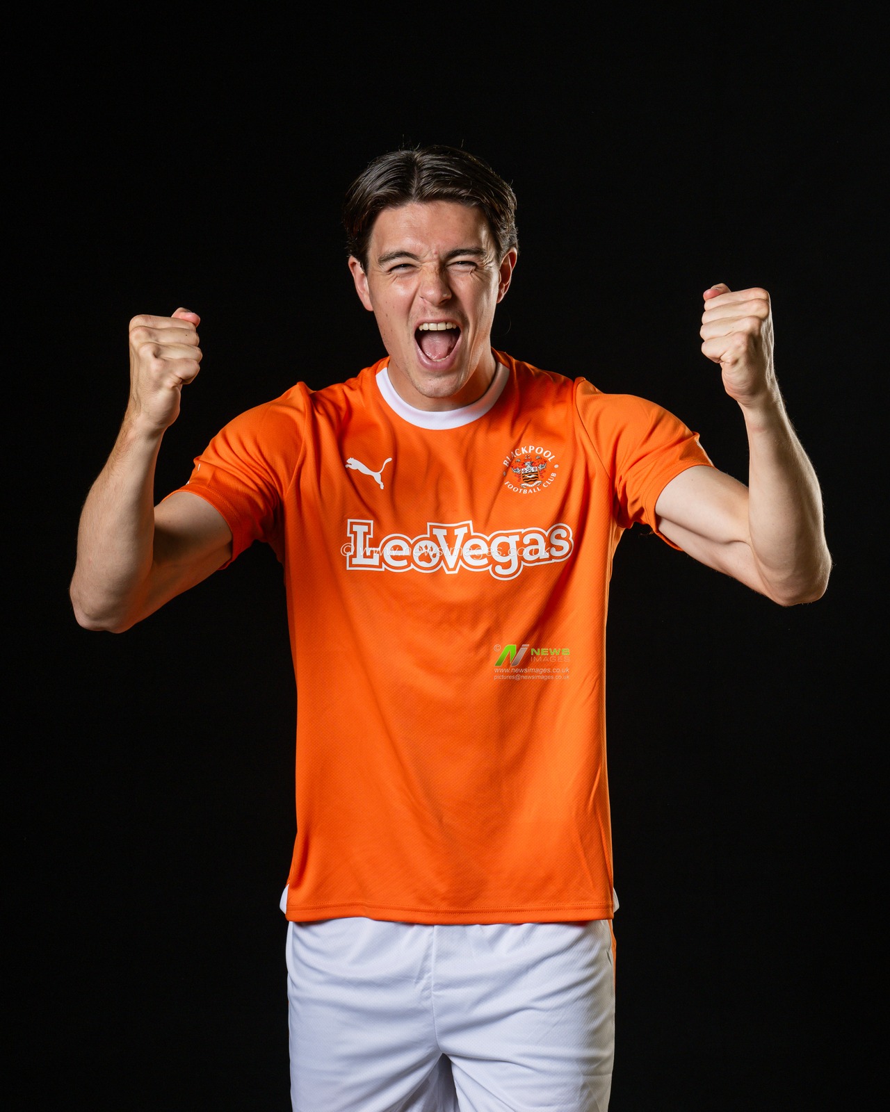 Blackpool Squad Headshots at Bloomfield Road, Blackpool, United Kingdom, 27th July 2023

(Photo by Craig Thomas/News Images)