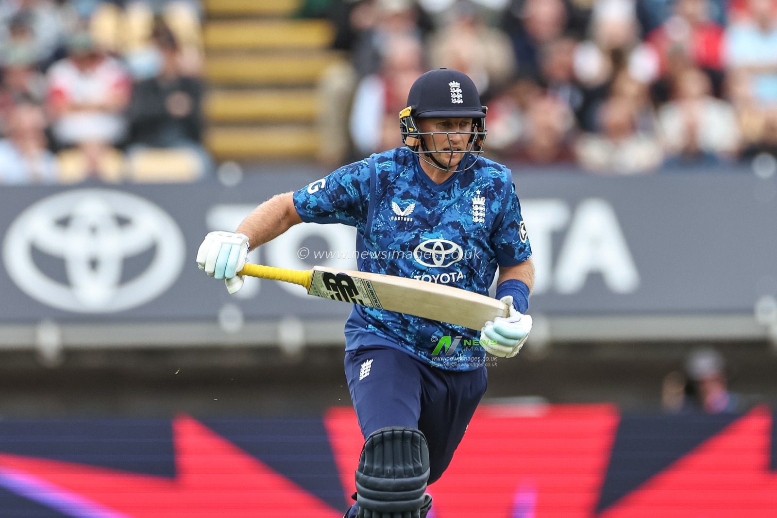 Joe Root of England makes one run during the 1st Metro Bank ODI England vs West Indies at Edgbaston, Birmingham, United Kingdom, 29th May 2025

(Photo by Mark Cosgrove/News Images)