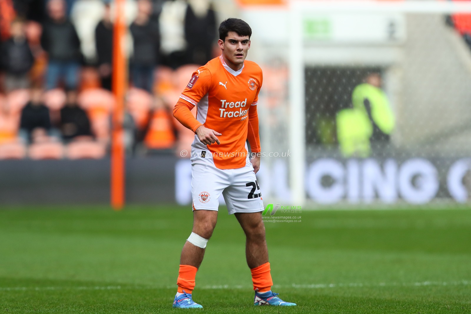 Rob Apter of Blackpool during the Emirates FA Cup 2nd Round match Blackpool vs Birmingham City at Bloomfield Road, Blackpool, United Kingdom, 1st December 2024

(Photo by Gareth Evans/News Images)