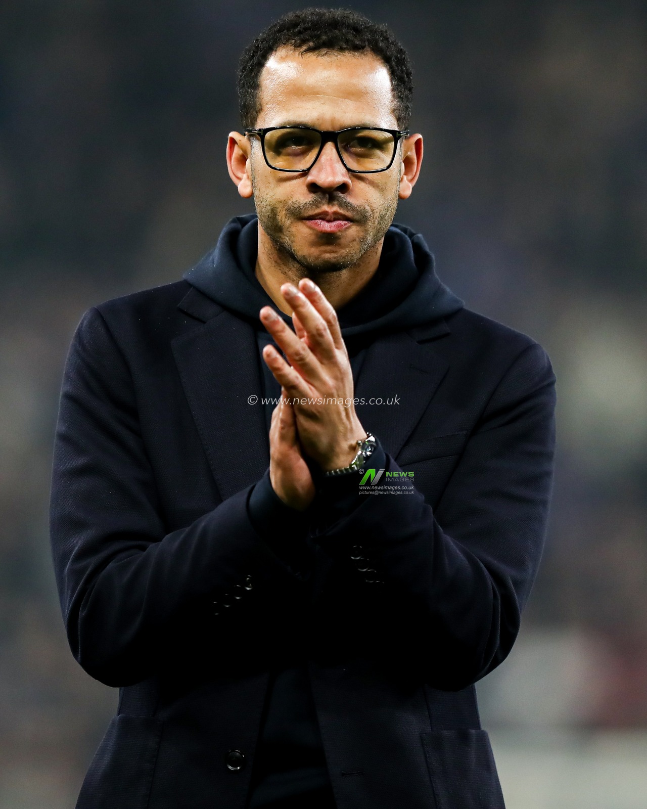 Liam Rosenior manager of Chelsea claps fans dejected after 3-0 defeat after the Premier League match Everton vs Chelsea at Hill Dickinson Stadium, Liverpool, United Kingdom on 21 March 2026

(Photo by Jorge Horsted/News Images)