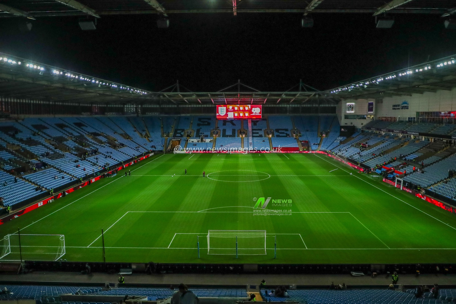 A general view of Coventry Building Society Arena prior to the Women's International Friendly match England Women vs South Africa Women at Coventry Building Society Arena, Coventry, United Kingdom, 29th October 2024

(Photo by Izzy Poles/News Images)