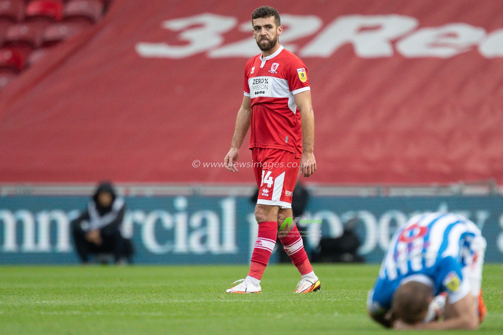Tommy Smith #14 of Middlesbrough during the Sky Bet Championship match Middlesbrough vs Huddersfield Town at Riverside Stadium, Middlesbrough, United Kingdom, 22nd October 2022

(Photo by James Heaton/News Images)