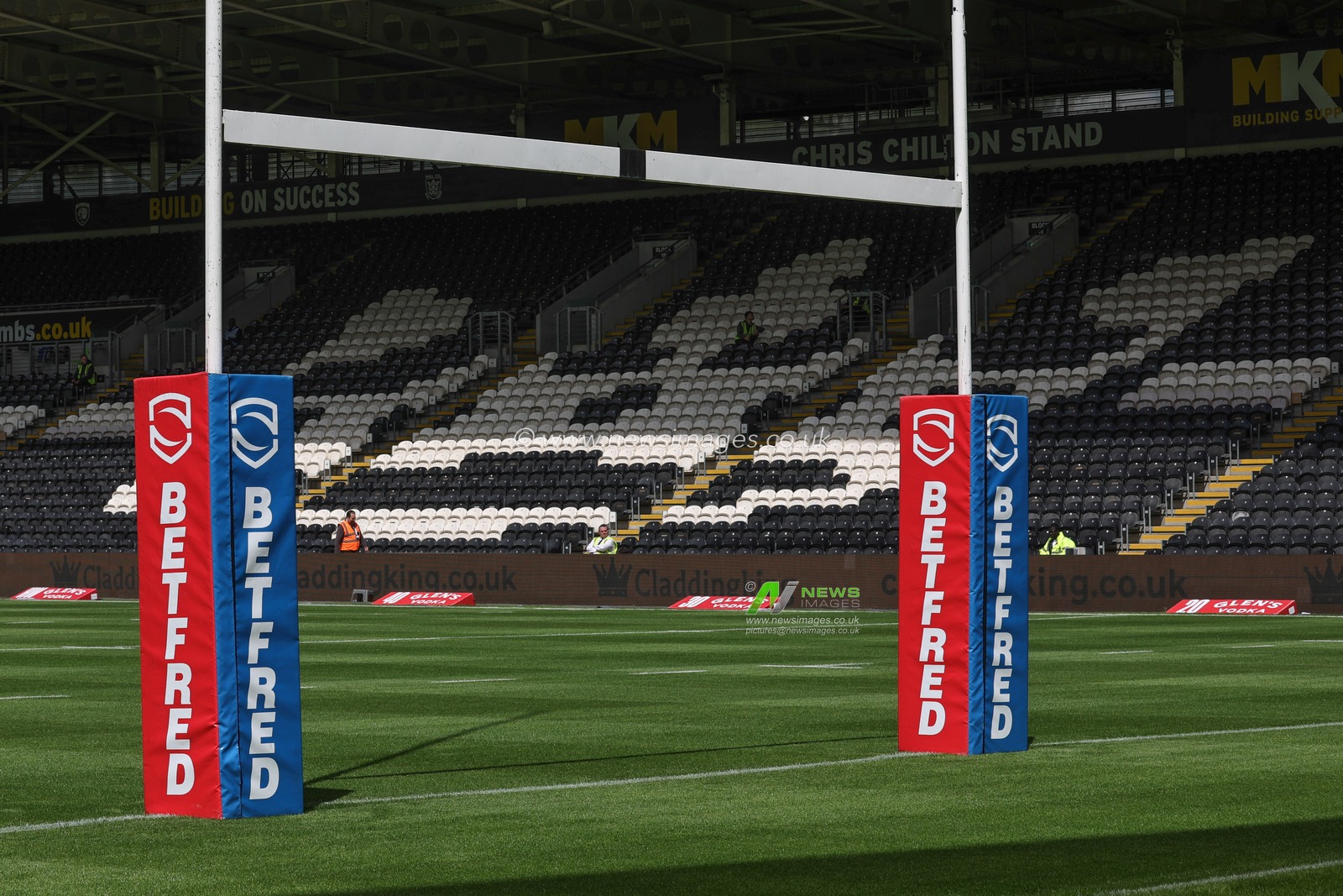 A General view of the MKM Stadium during the Betfred Super League Round 21 match Hull FC vs Wakefield Trinity at MKM Stadium, Hull, United Kingdom, 6th August 2023

(Photo by Mark Cosgrove/News Images)