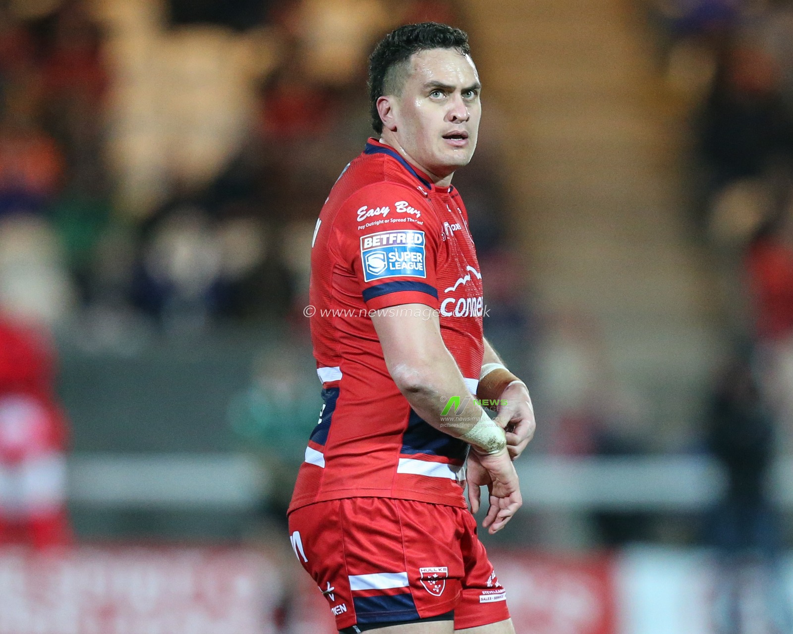 Brad Takairangi #3 of Hull KR during the game