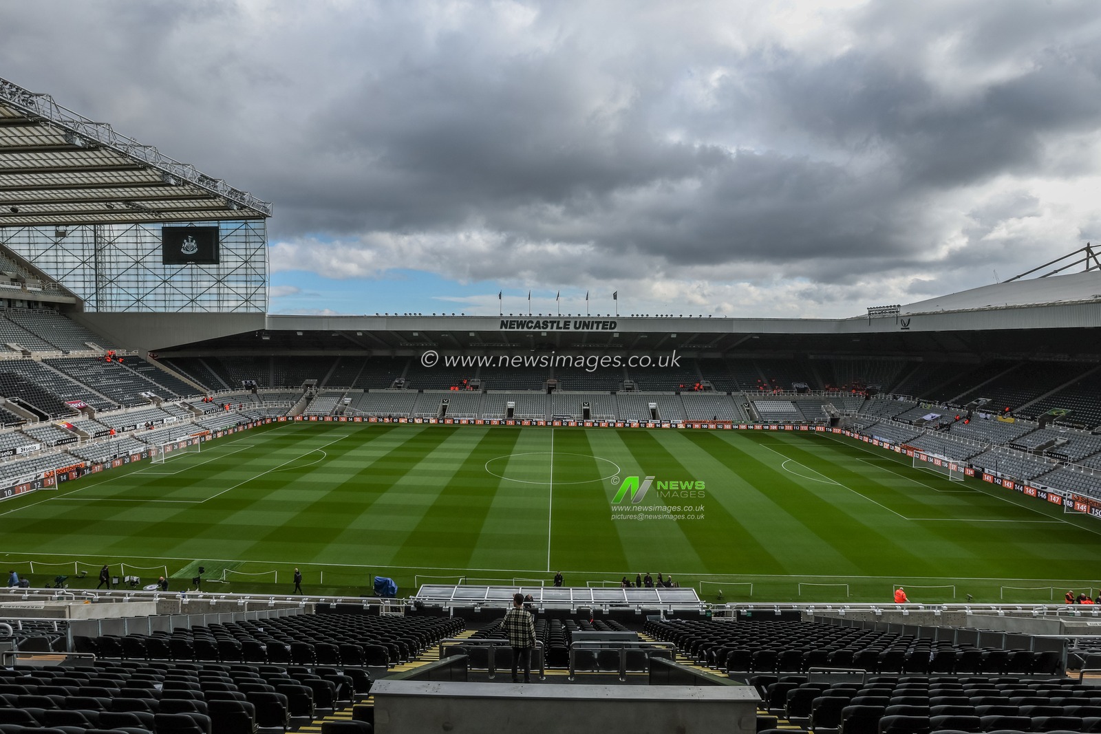 A general view of St James Park ahead of the Premier League match Newcastle United vs West Ham United at St. James's Park, Newcastle, United Kingdom, 30th March 2024

(Photo by Mark Cosgrove/News Images)