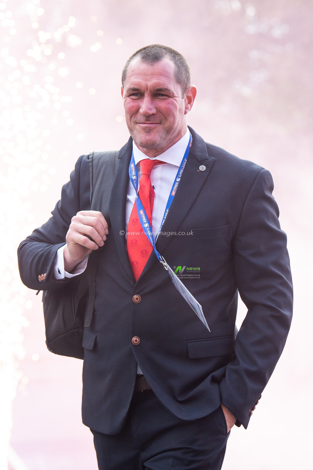 Kristian Woolf Head Coach of St Helens arrives ahead of the 25th Betfred Super League Grand Final match St Helens vs Leeds Rhinos at Old Trafford, Manchester, United Kingdom, 24th September 2022

(Photo by Craig Thomas/News Images)