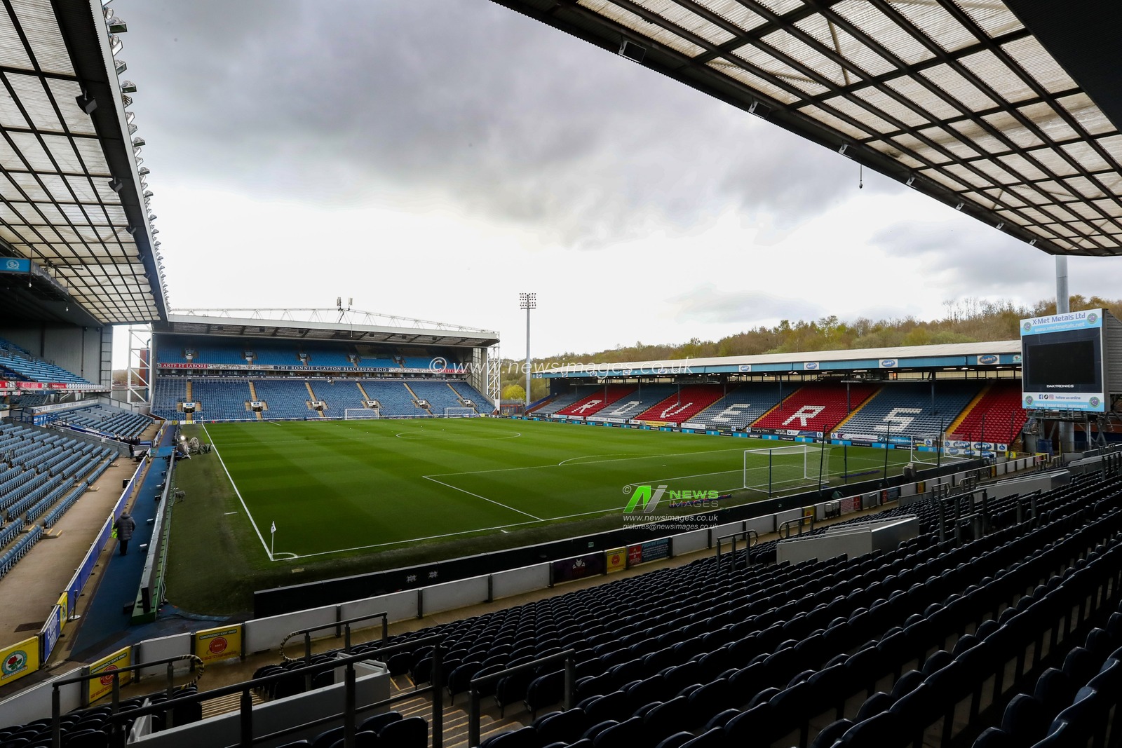 General view of Ewood Park ahead of the Sky Bet Championship match Blackburn Rovers vs Coventry City at Ewood Park, Blackburn, United Kingdom on 17 April 2026

(Photo by Jorge Horsted/News Images)