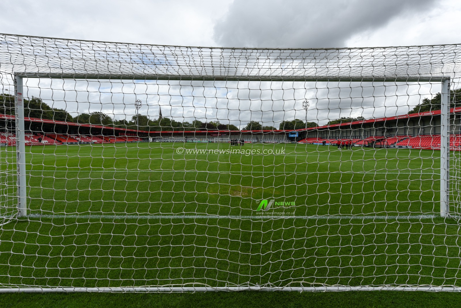 A general view of the Peninsula Stadium, the home of Salford City