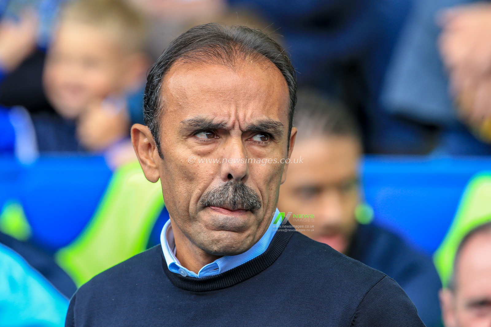 15th September 2018, Hillsborough, Sheffield, England; Sky Bet EFL Championship, Sheffield Wednesday v Stoke City ; Jos Luhukay manger of Sheffield Wednesday



EDITORIAL USE ONLY No use with unauthorised audio, video, data, fixture lists, club/league logos or 'live' services. Online in-match use limited to 45 images, no video emulation. No use in betting, games or single club/league/player publications and all English Football League images are subject to DataCo Licence