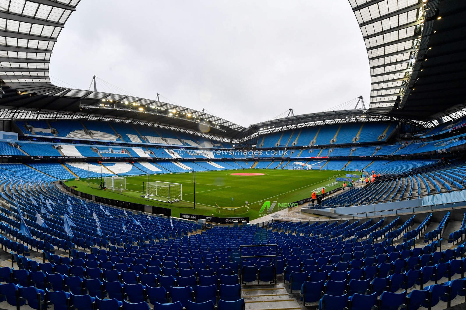 2nd November 2019, Etihad Stadium, Manchester, England; Premier League, Manchester City v Southampton : A general view of the Etihad Stadium

Credit: Simon Whitehead/News Images
