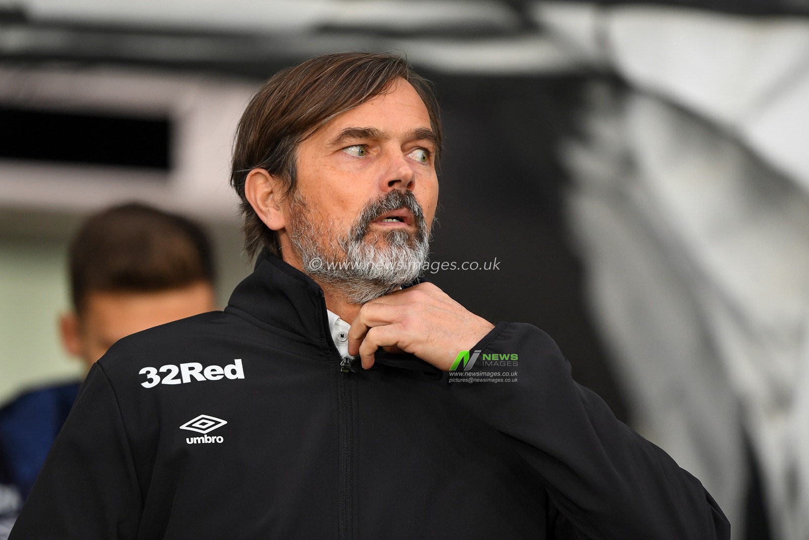 23rd November 2019, Pride Park Stadium, Derby, England; Sky Bet Championship, Derby County v Preston North End : Phillip Cocu, Manager of Derby County 

Credit: Jon Hobley/News Images
