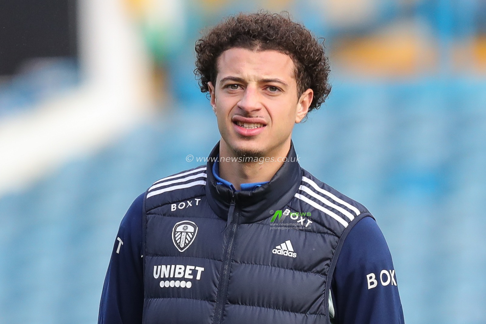 Ethan Ampadu #4 of Leeds United arrives at Elland Road Stadium ahead of the Sky Bet Championship match Leeds United vs Ipswich Town at Elland Road, Leeds, United Kingdom, 23rd December 2023

(Photo by James Heaton/News Images)