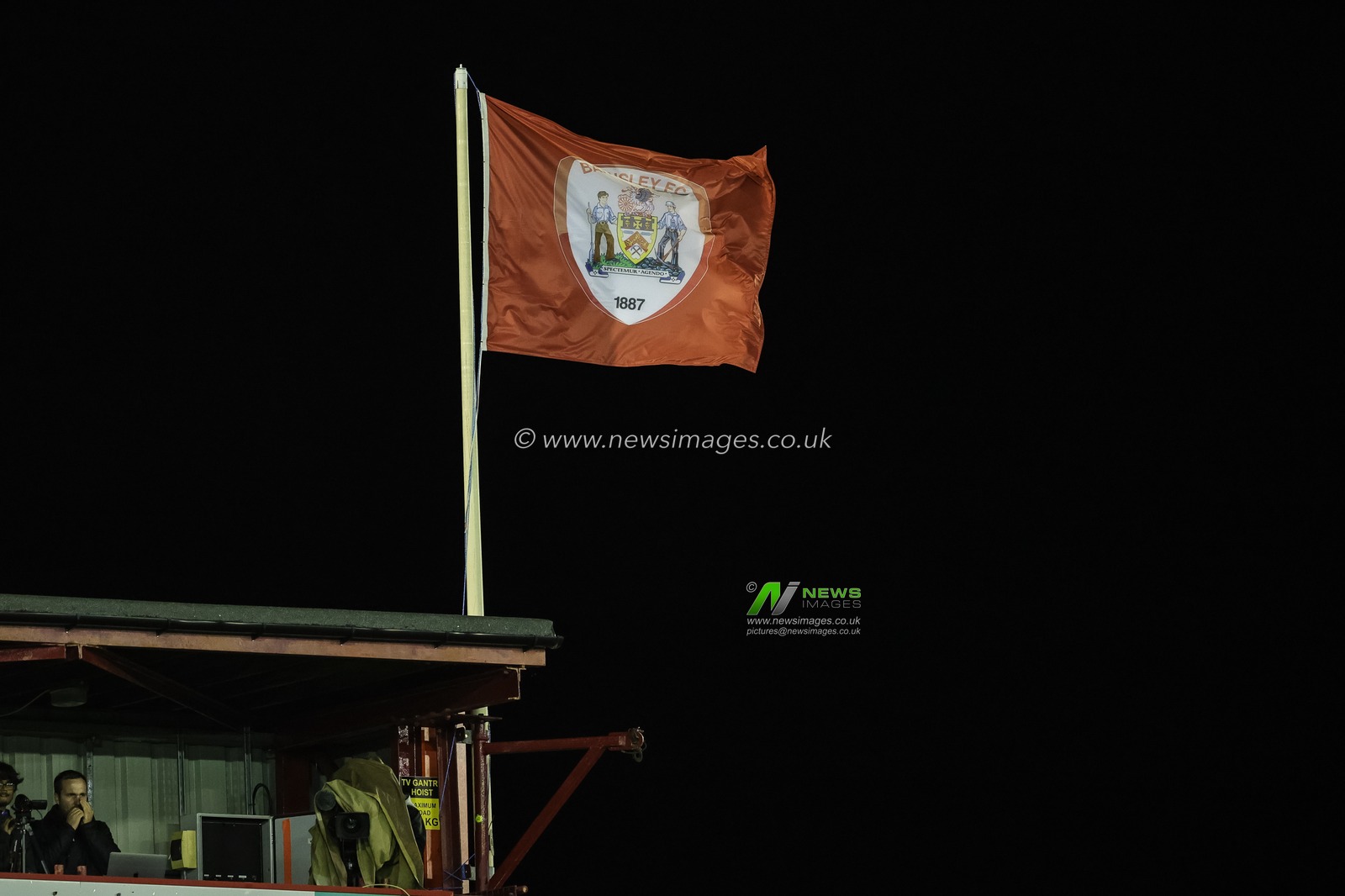 Flag pole during the Sky Bet League 1 match Barnsley vs Portsmouth at Oakwell, Barnsley, United Kingdom, 19th September 2023

(Photo by Mark Cosgrove/News Images)