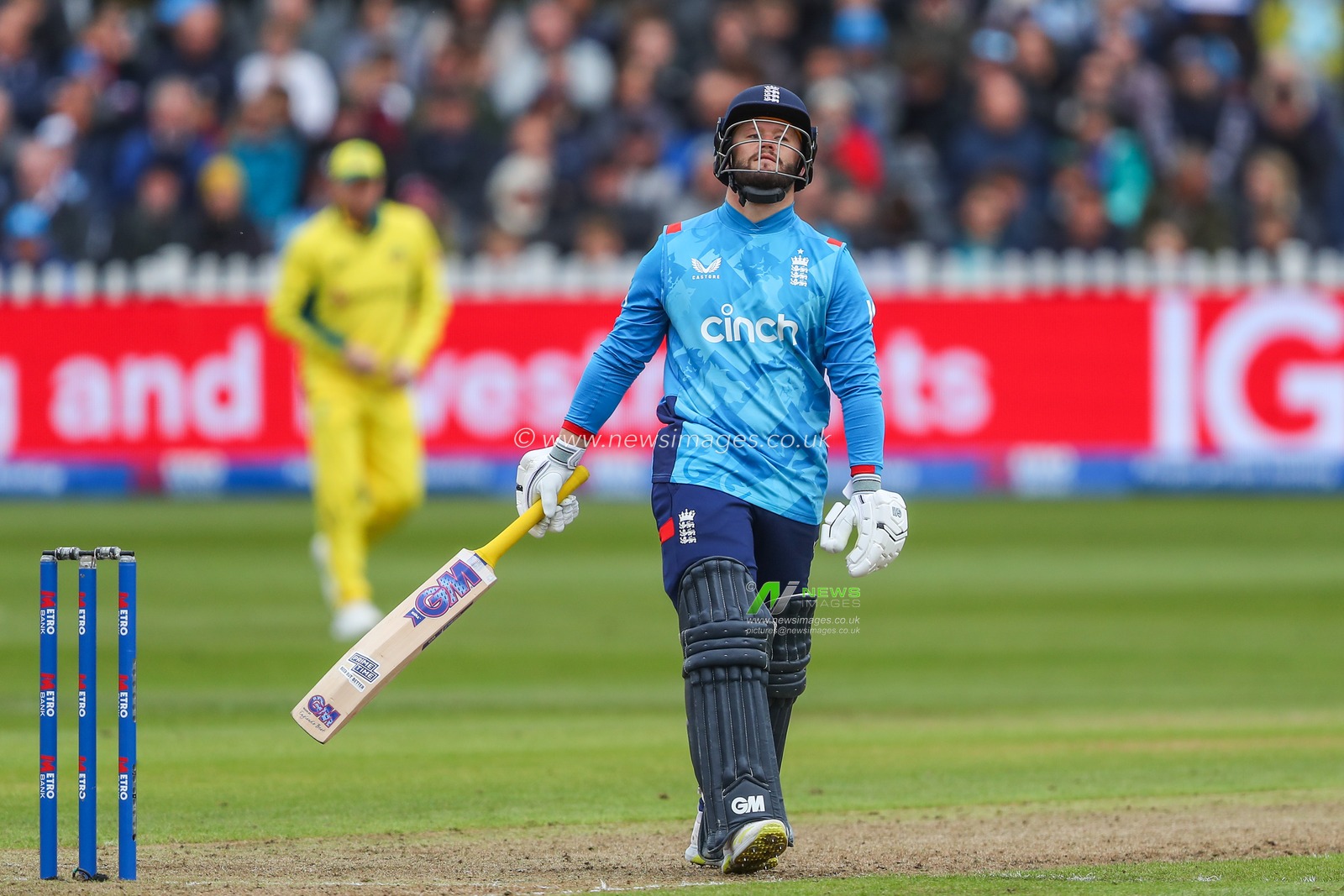 Ben Duckett of England reacts during the Fifth Metro Bank One Day International match England vs Australia at Seat Unique Stadium, Bristol, United Kingdom, 29th September 2024

(Photo by Gareth Evans/News Images)