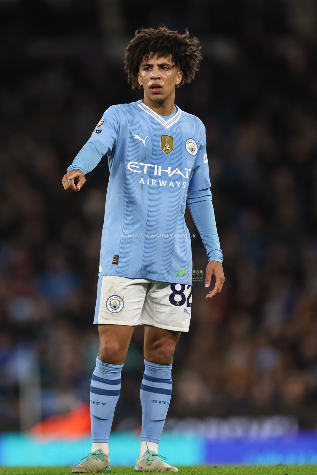 Rico Lewis of Manchester City during the Premier League match Manchester City vs Burnley at Etihad Stadium, Manchester, United Kingdom, 31st January 2024

(Photo by Mark Cosgrove/News Images)