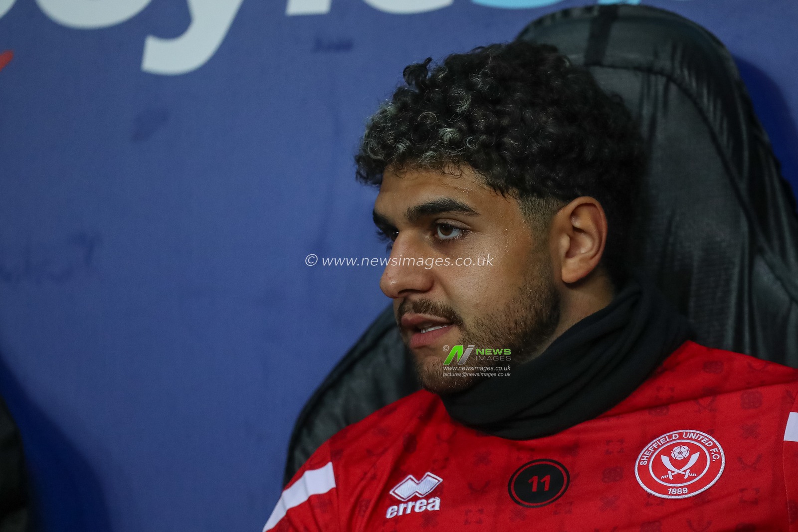 Reda Khadra #11 of Sheffield United during the Sky Bet Championship match Coventry City vs Sheffield United at Coventry Building Society Arena, Coventry, United Kingdom, 19th October 2022

(Photo by Gareth Evans/News Images)