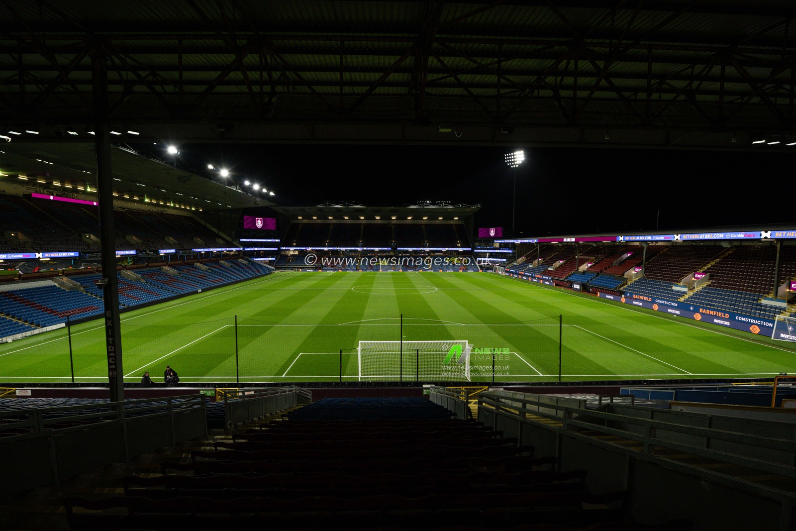 A general view of Turf Moor, Home of Burnley, ahead of the Sky Bet Championship match Burnley vs Derby County at Turf Moor, Burnley, United Kingdom, 10th December 2024

(Photo by Craig Thomas/News Images)