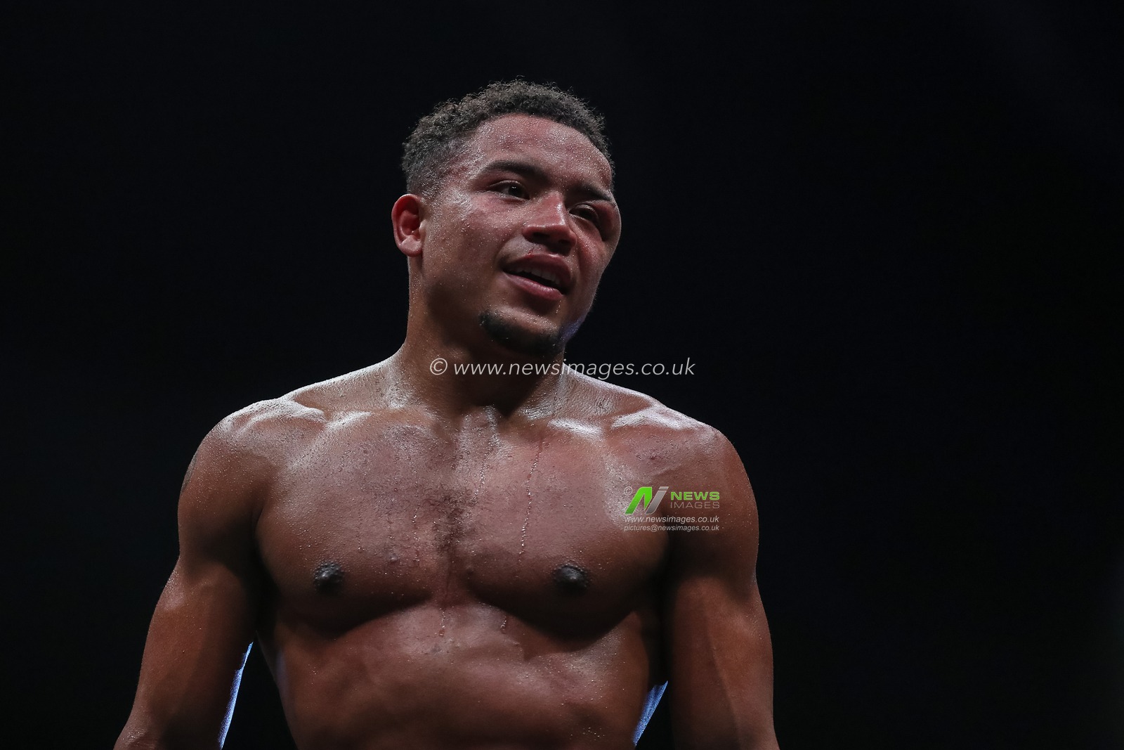 Marcel Braithwaite after the Thomas Essomba vs Marcel Braithwaite fight at the Sunny Edwards vs Felix Alvarado card at Utilita Arena, Sheffield, United Kingdom, 11th November 2022

(Photo by Gareth Evans/News Images)