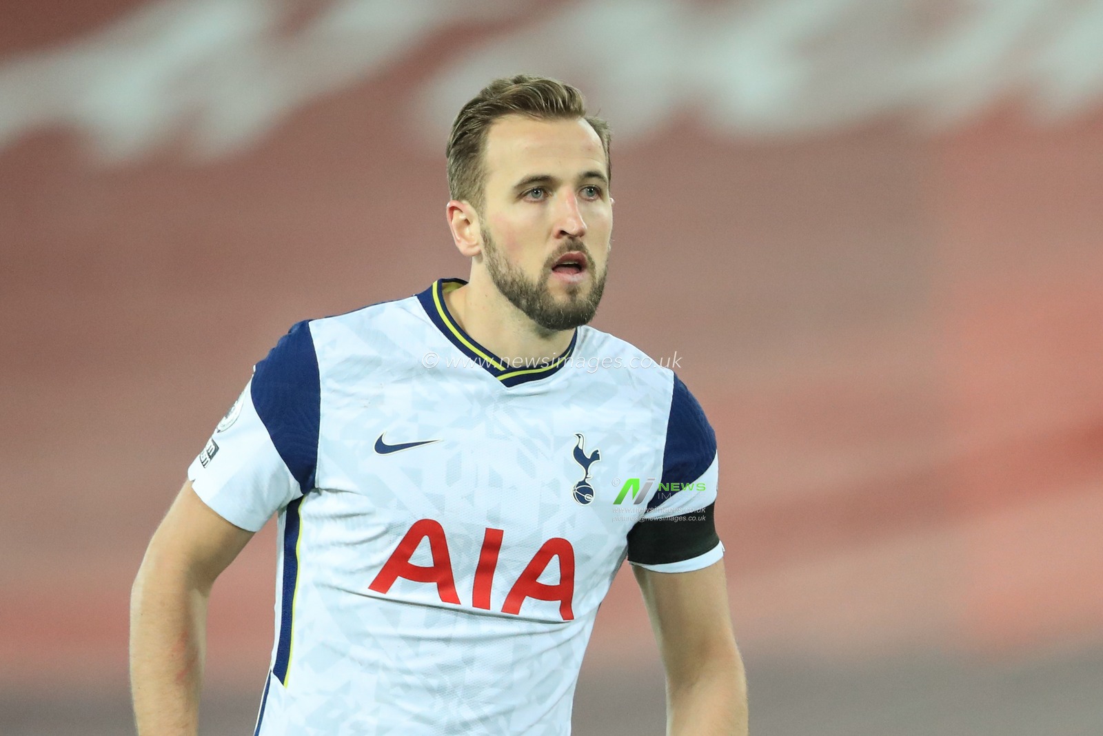 Harry Kane #10 of Tottenham Hotspur during the game