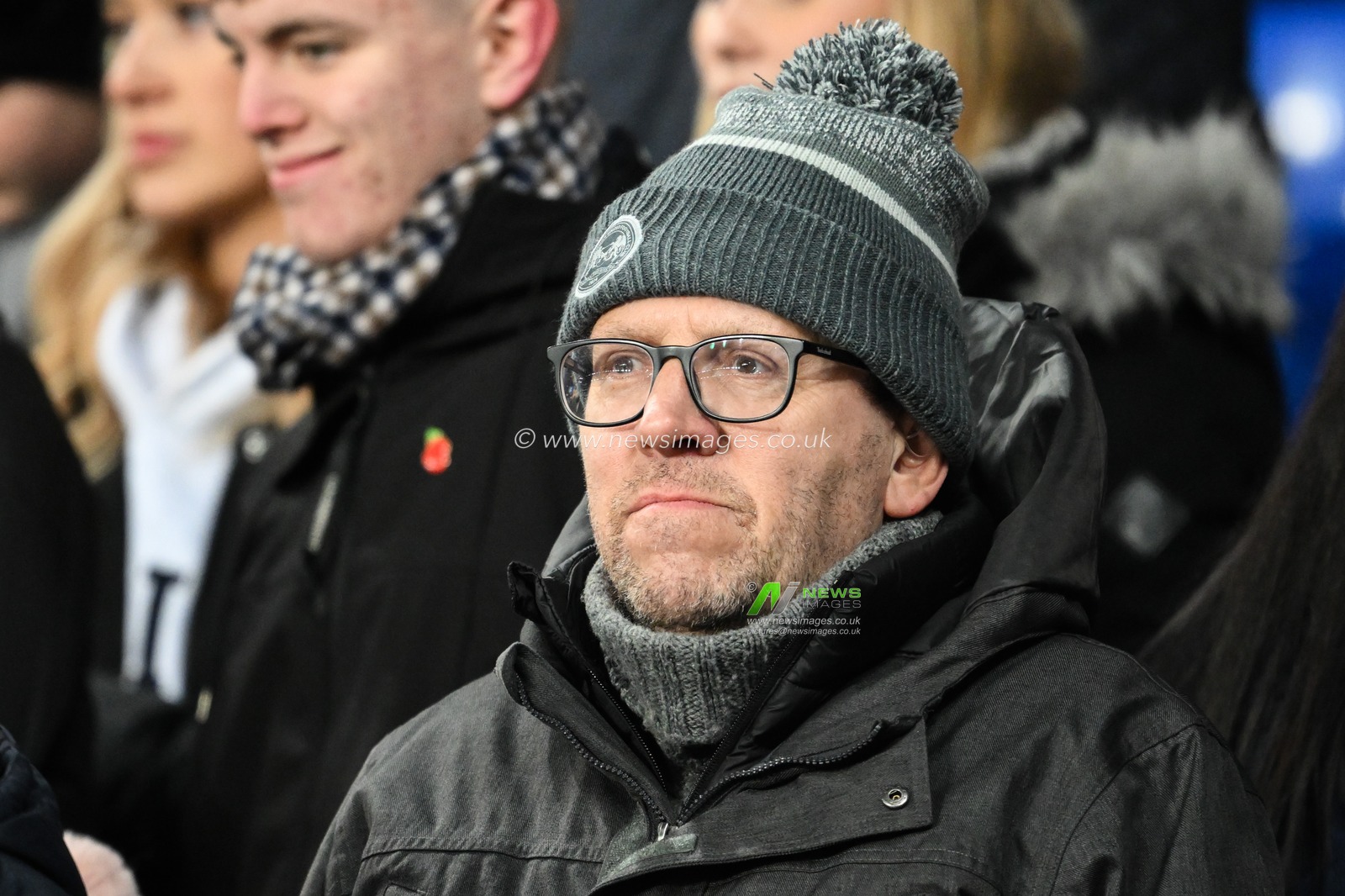 Peterborough United fans during the Emirates FA Cup 3rd Round match Everton vs Peterborough United at Goodison Park, Liverpool, United Kingdom, 9th January 2025

(Photo by Craig Thomas/News Images)