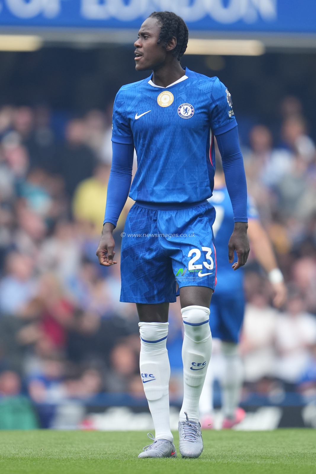 Trevoh Chalobah of Chelsea during the Premier League match Chelsea vs Fulham at Stamford Bridge, London, United Kingdom, 30th August 2025

(Photo by Harvey Murphy/News Images)