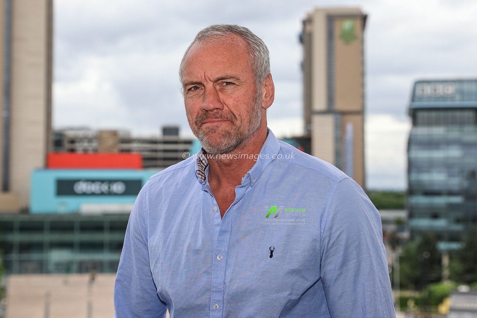 Brian McDermott head coach of Featherstone Rovers at the Cup Final press conference at the Lowry Theatre in Salford, UK