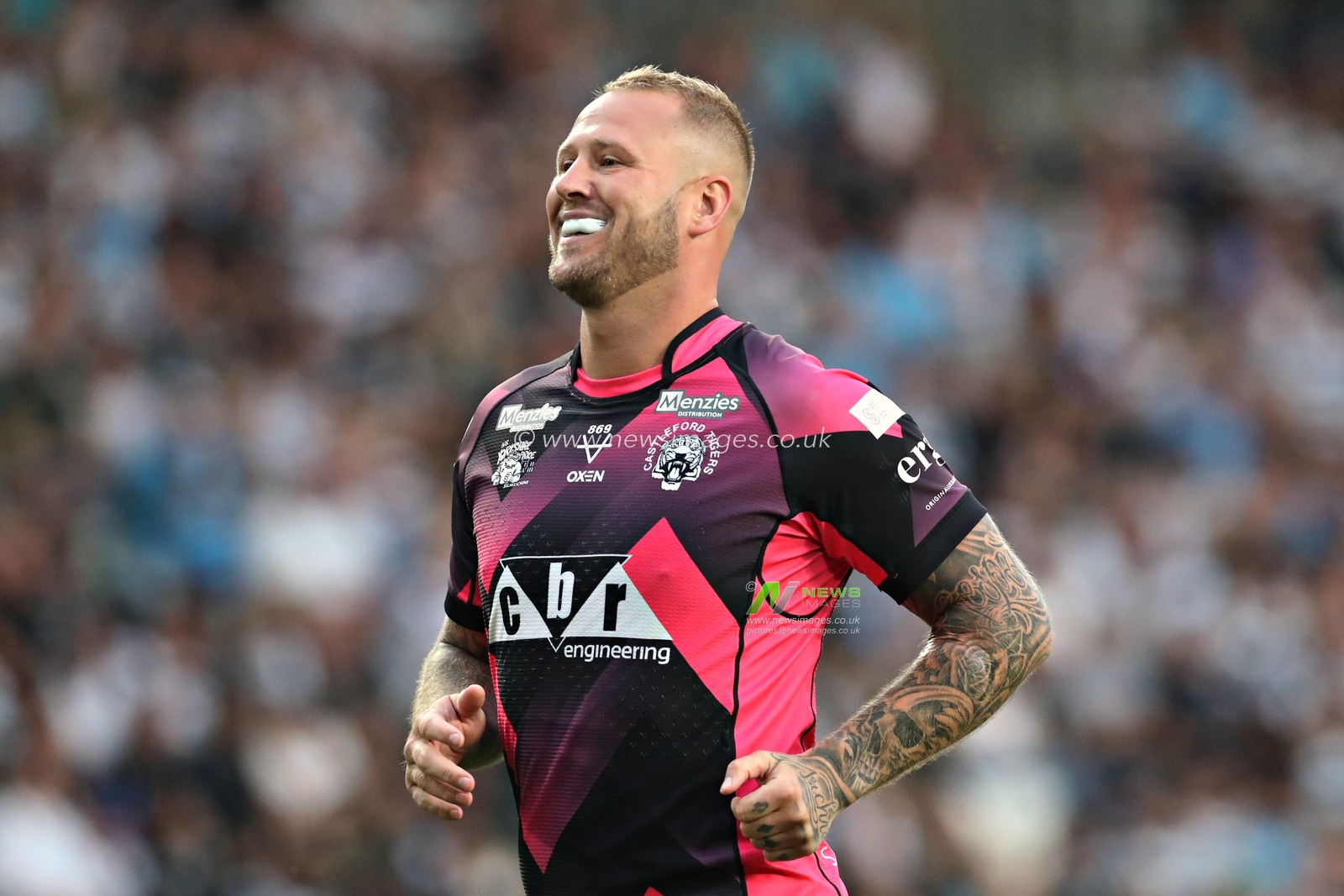 Joe Westerman of Castleford Tigers during the Betfred Super League Round 14 Hull FC vs Castleford Tigers at MKM Stadium, Hull, United Kingdom, 13th June 2025

(Photo by Sam Eaden/News Images)
