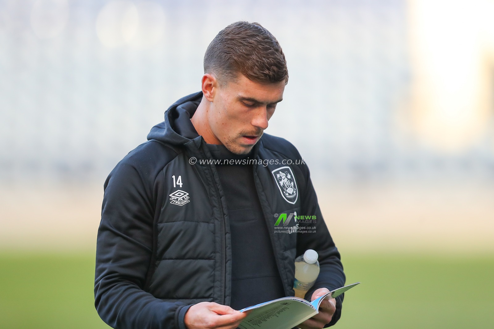 Josh Ruffels #14 of Huddersfield Town arrives ahead of the Sky Bet Championship match Preston North End vs Huddersfield Town at Deepdale, Preston, United Kingdom, 26th December 2022

(Photo by Gareth Evans/News Images)