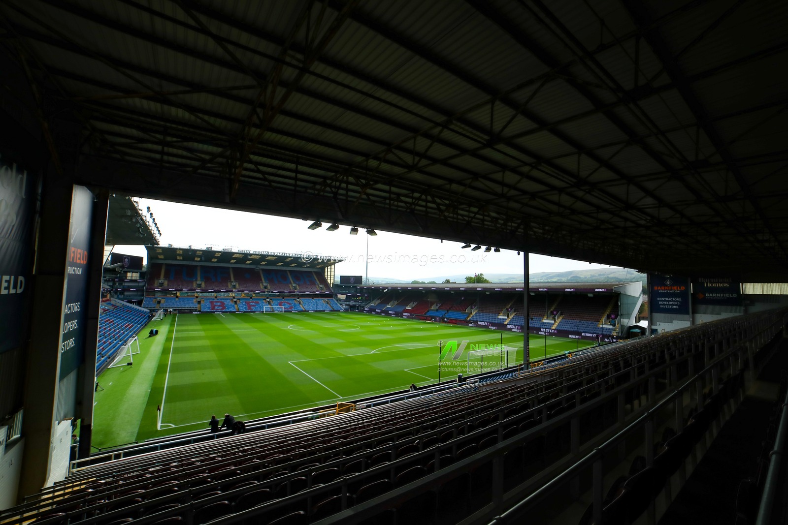 A general view of Turf Moor ahead of the Premier League match Burnley vs Liverpool at Turf Moor, Burnley, United Kingdom, 14th September 2025

(Photo by Jorge Horsted/News Images)