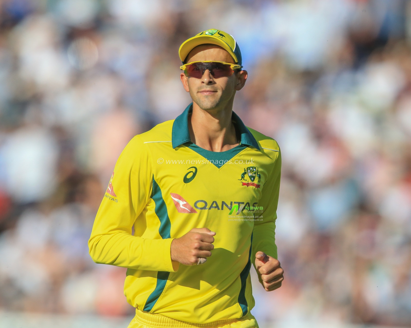 Wednesday 27th June 2018 , Edgbaston, Birmingham, Vitality IT20 Series Edgbaston England v Australia; Ashton Agar of Australia