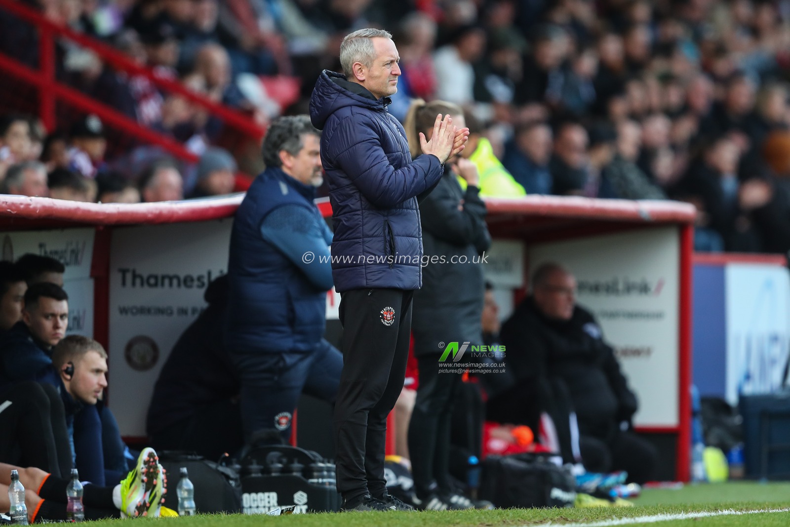 Neil Critchley manager of Blackpool during the Sky Bet League 1 match Stevenage vs Blackpool at Lamex Stadium, Stevenage, United Kingdom, 3rd February 2024

(Photo by Gareth Evans/News Images)