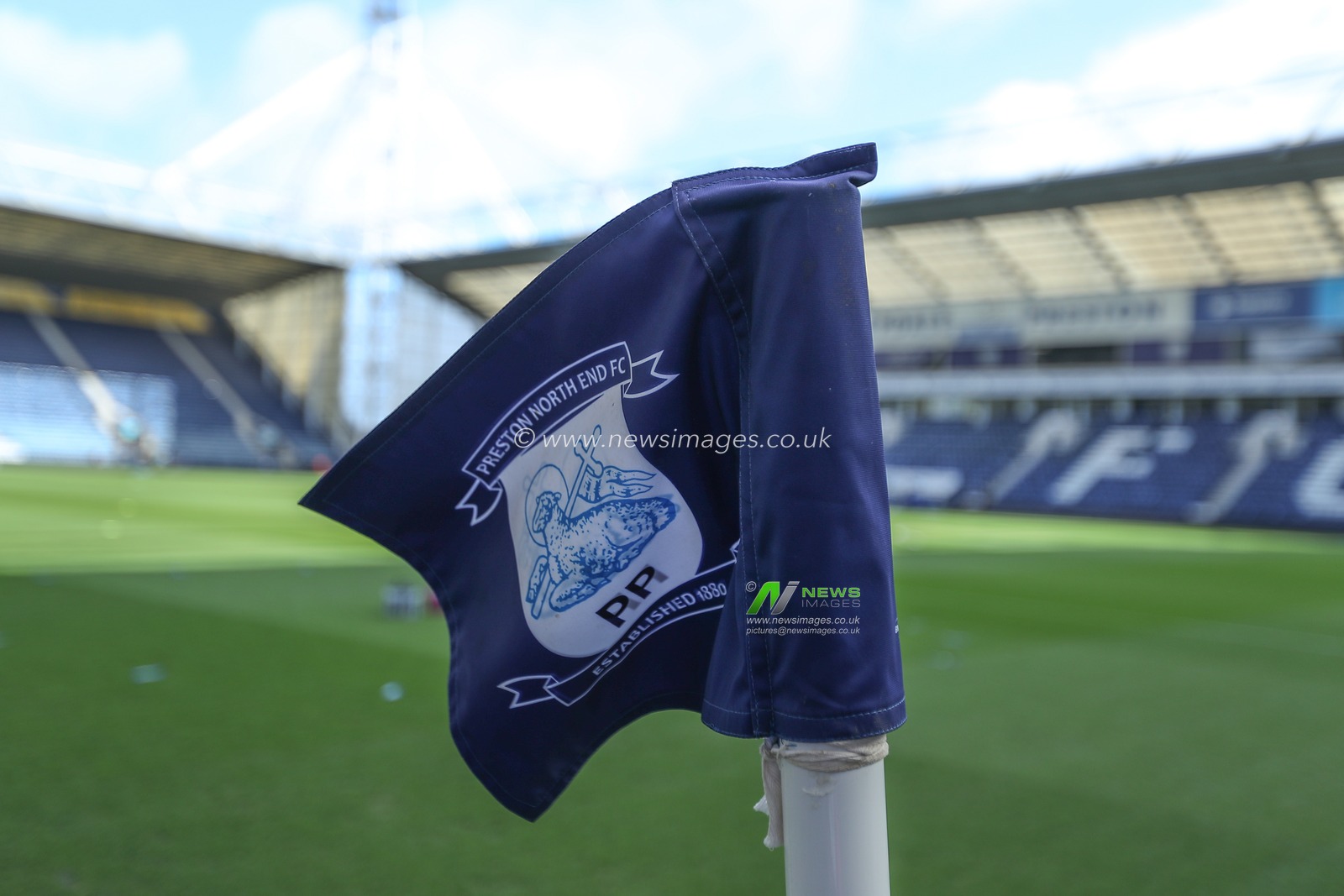 General view of Deepdale stadium ahead of the Emirates FA Cup match Preston North End vs Aston Villa at Deepdale, Preston, United Kingdom, 30th March 2025

(Photo by Jorge Horsted/News Images)