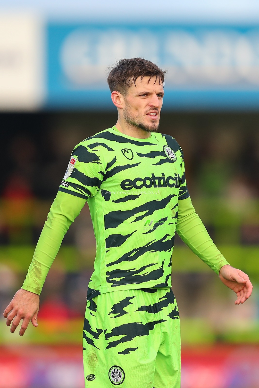 Josh March #28 of Forest Green Rovers during the Sky Bet League 1 match Forest Green Rovers vs Cambridge United at The New Lawn, Nailsworth, United Kingdom, 3rd December 2022

(Photo by Gareth Evans/News Images)