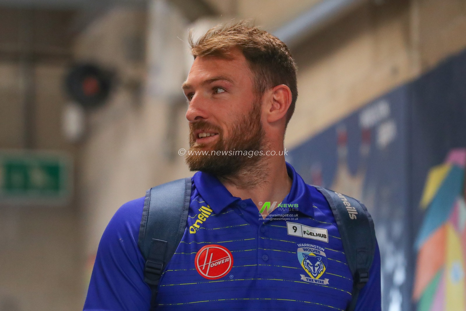 Daryl Clark #9 of Warrington Wolves arrives ahead of the Betfred Super League Round 18 match Warrington Wolves vs St Helens at Halliwell Jones Stadium, Warrington, United Kingdom, 7th July 2023

(Photo by Gareth Evans/News Images)
