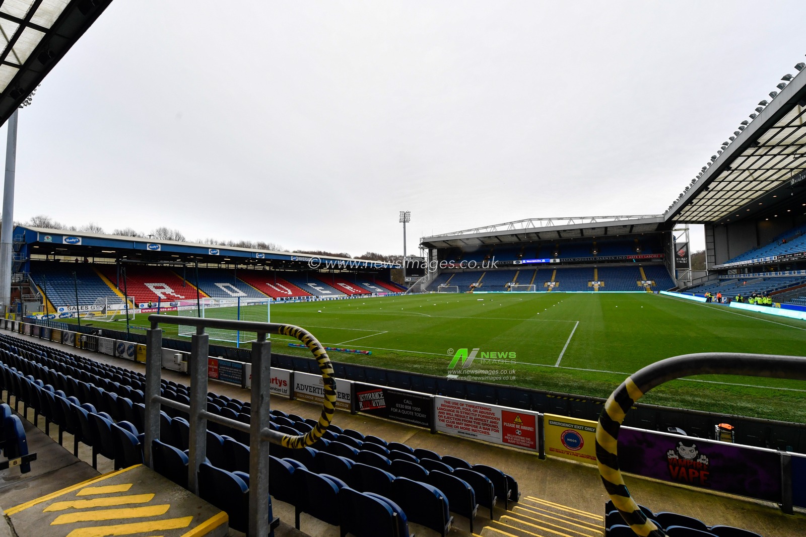 7th December 2019, Ewood Park, Blackburn, England; Sky Bet Championship, Blackburn Rovers v Derby County : A general view of Ewood Park, the home of Blackburn Rovers

Credit: Simon Whitehead/News Images