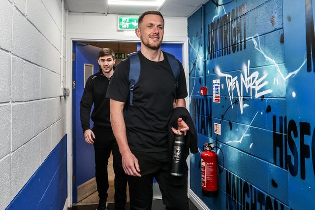 Ben Currie of Warrington Wolves arrives during the Betfred Super League round 5 match Warrington Wolves vs Castleford Tigers at The Halliwell Jones Stadium, Warrington, United Kingdom on 21 March 2026

(Photo by Alfie Cosgrove/News Images)