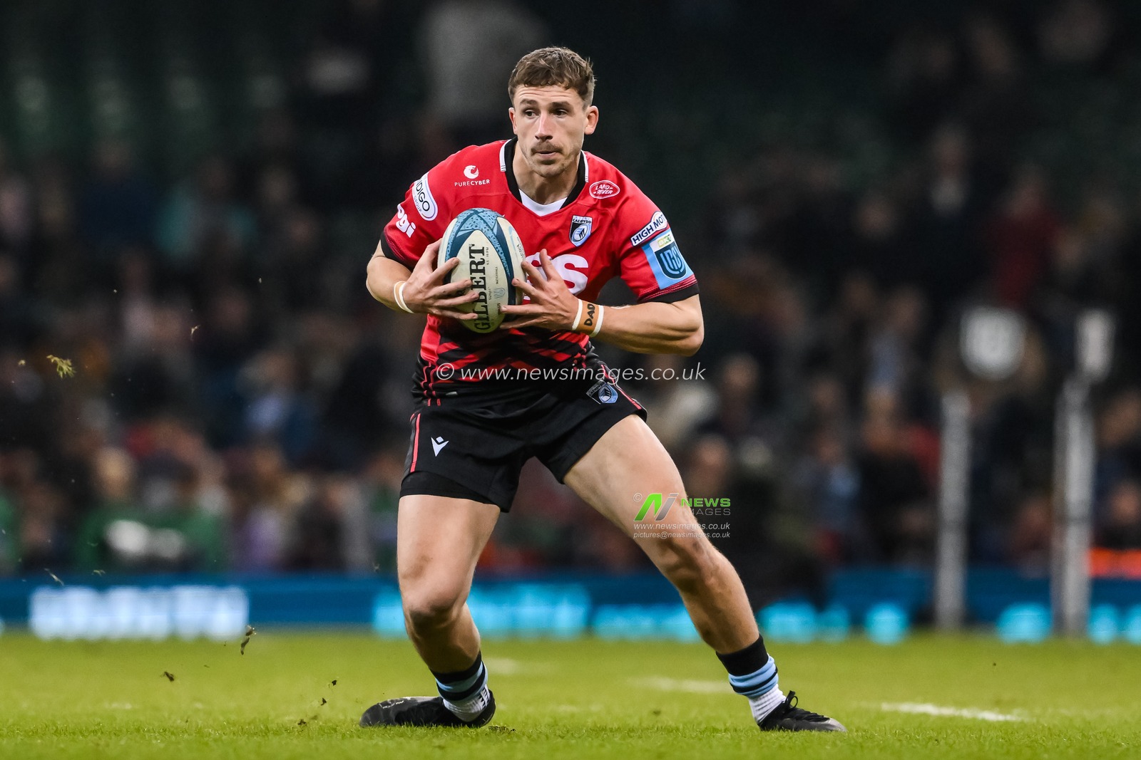 Jason Harries of Cardiff makes a break during the United Rugby Championship match Ospreys vs Cardiff Rugby at Principality Stadium, Cardiff, United Kingdom, 22nd April 2023

(Photo by Craig Thomas/News Images)