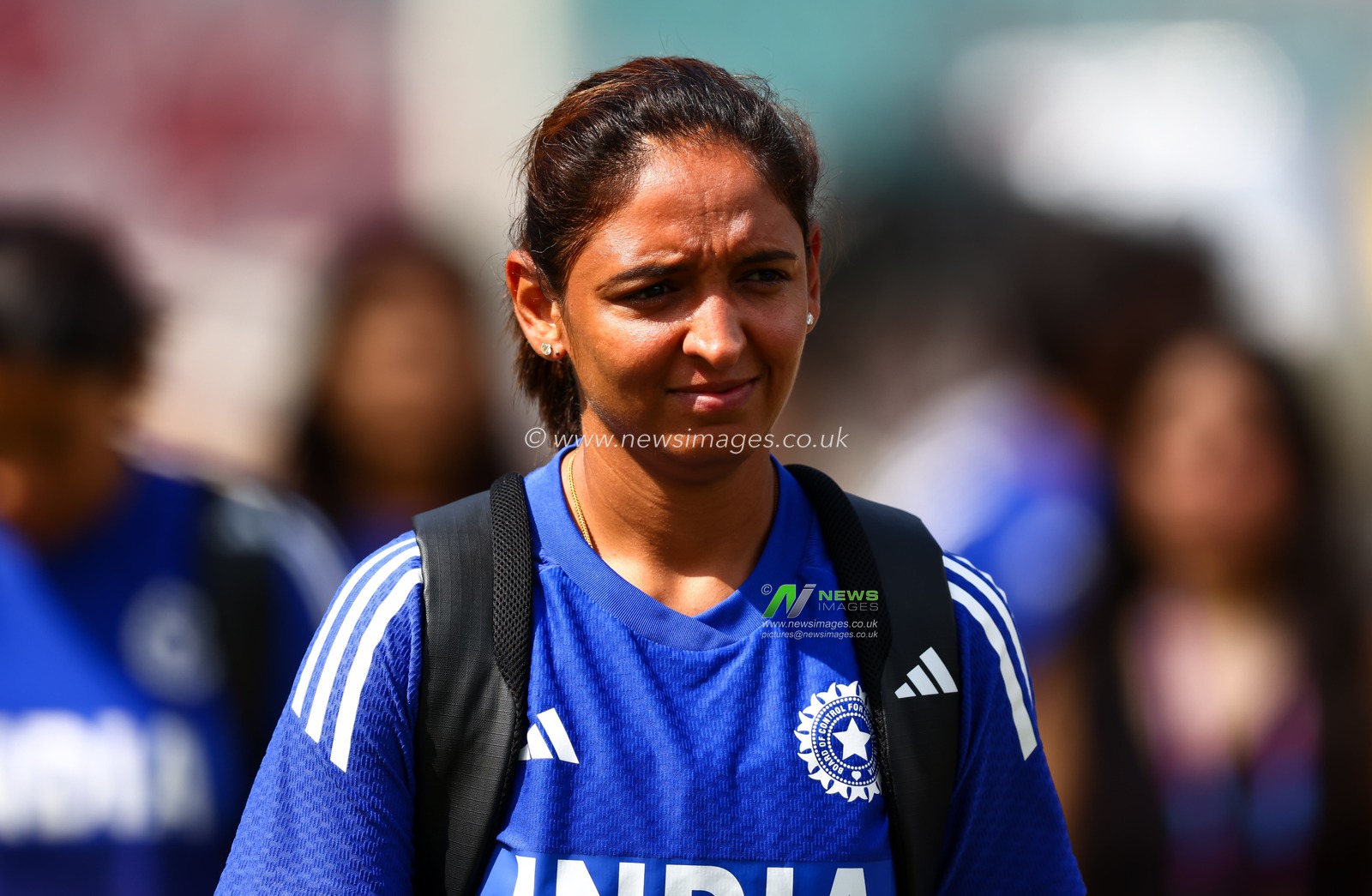 Harmanpreet Kaur (Captain) of India during the ICC Women's World Cup Final 2025 training session India Women vs South Africa Women at Dr. D.Y. Patil Sports Academy, Navi Mumbai, India, 1st November 2025

(Photo by Shubhajit Roy Karmakar/News Images)