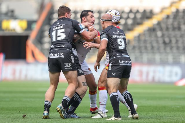 Betfred Super League Round 27 Hull FC v Catalans Dragons