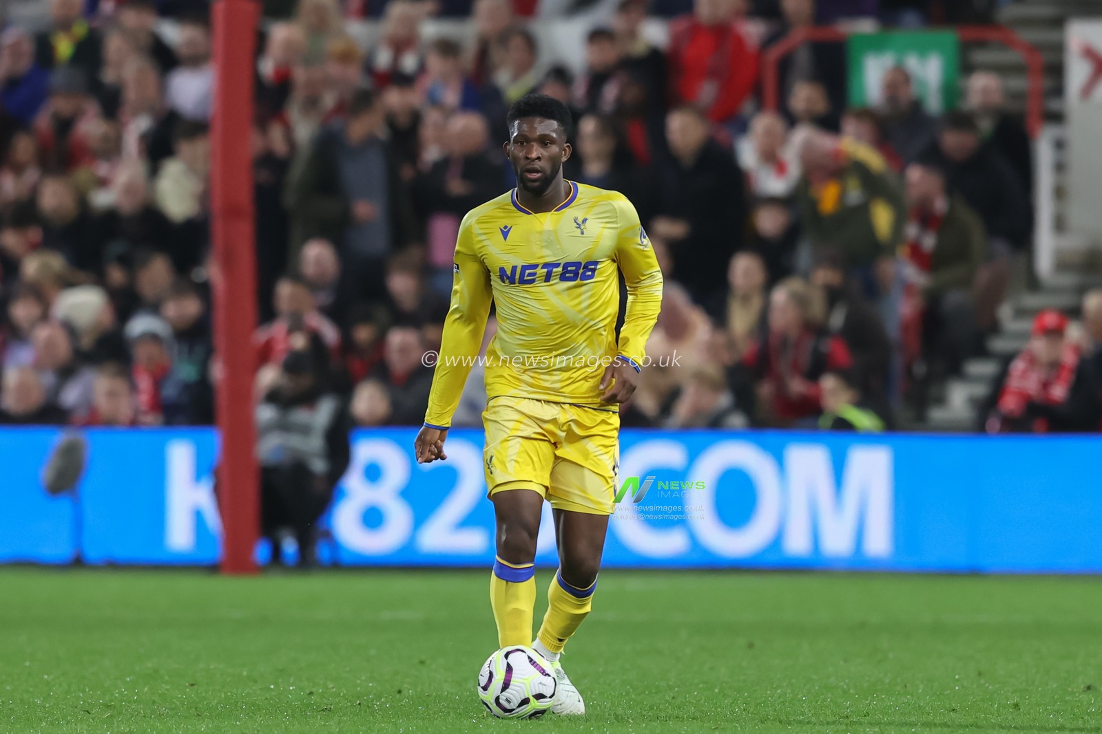 Jefferson Lerma of Crystal Palace in action during the Premier League match Nottingham Forest vs Crystal Palace at City Ground, Nottingham, United Kingdom, 21st October 2024

(Photo by Alfie Cosgrove/News Images)
