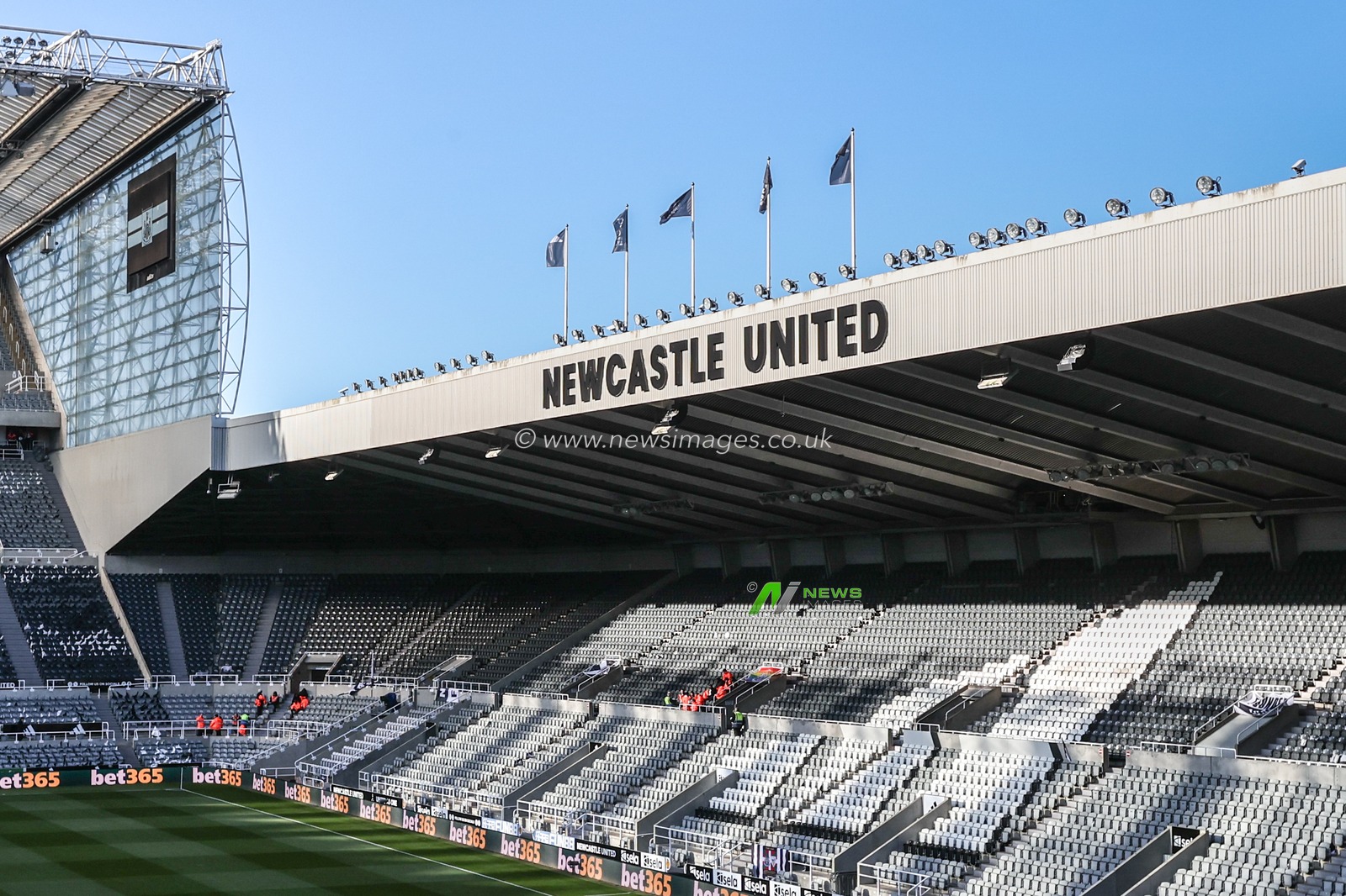 A general view of St. Jamesâ€™s Park ahead of the Premier League match Newcastle United vs Brentford at St. James's Park, Newcastle, United Kingdom, 2nd April 2025

(Photo by Alfie Cosgrove/News Images)
