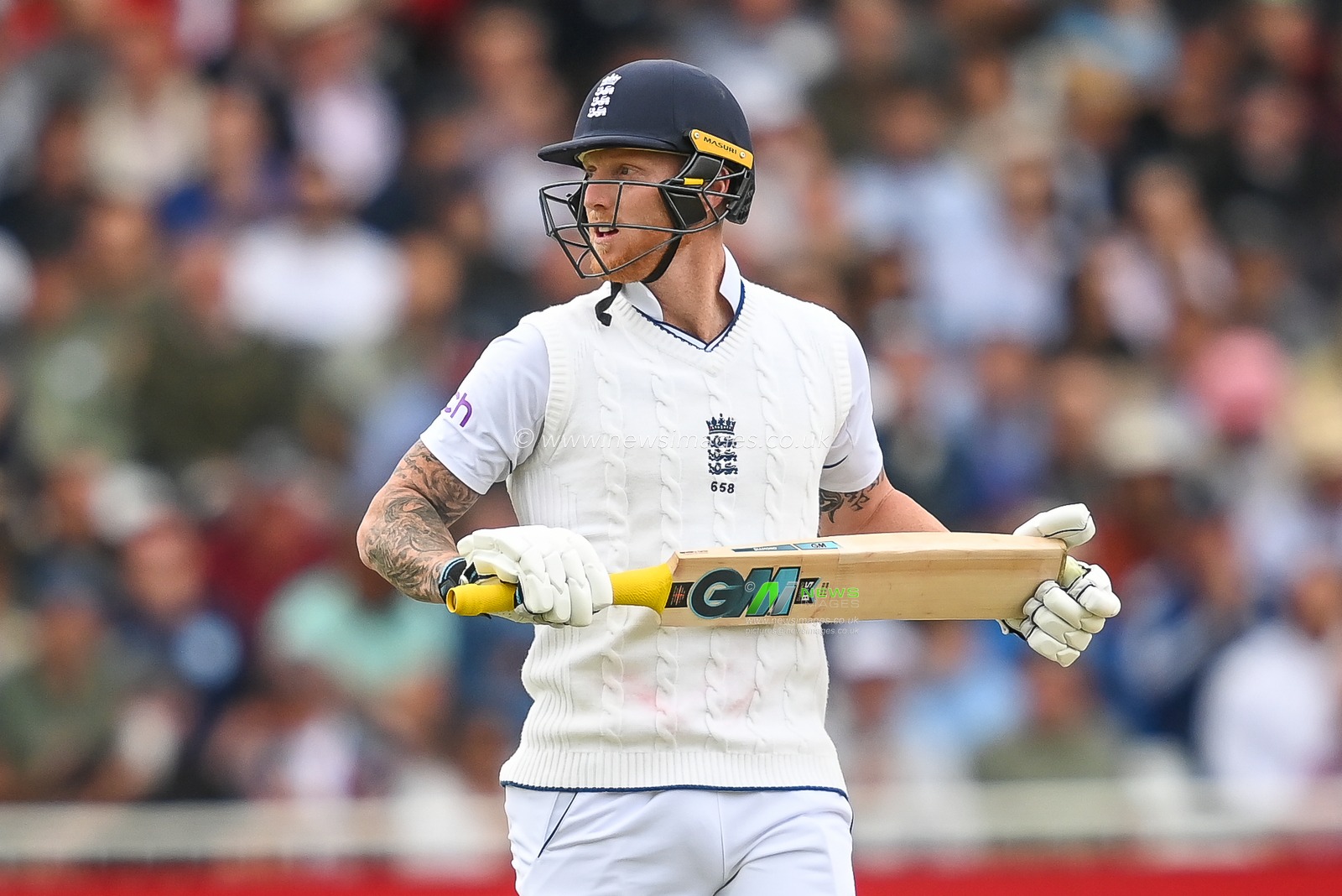 Ben Stokes of England during the game