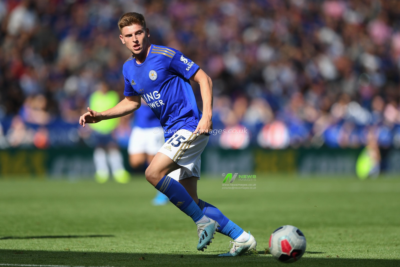 21st September 2019, King Power Stadium, Leicester, England ; Premier League Football, Leicester City vs Tottenham Hotspur : Harvey Barnes (15) of Leicester City 


Credit: Jon Hobley/News Images

English Football League images are subject to DataCo Licence