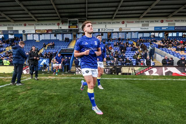 Cai Taylor-Wray of Warrington Wolves in the pre-game warm up during the Betfred Super League Round 3 match Warrington Wolves vs Wakefield Trinity at The Halliwell Jones Stadium, Warrington, United Kingdom on 28 February 2026

(Photo by Alfie Cosgrove/News Images)