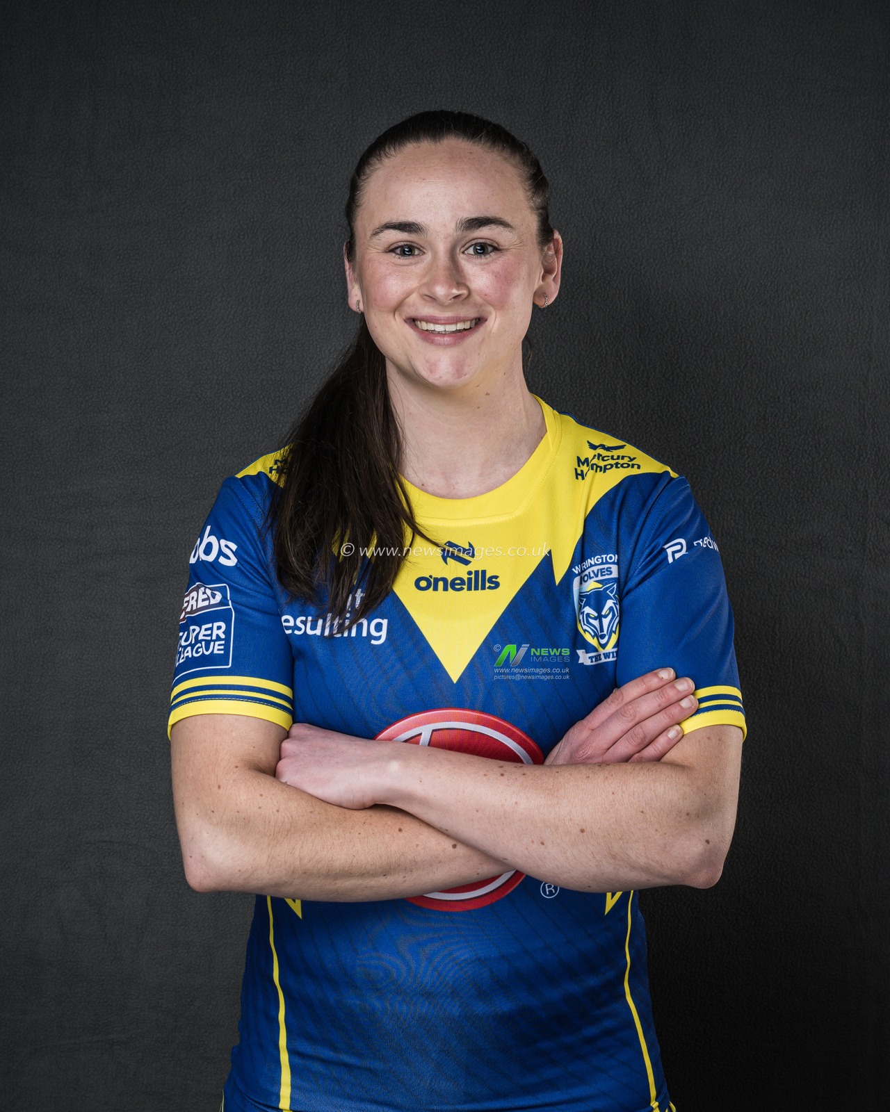 Warrington Wolves Women Headshots at Halliwell Jones Stadium, Warrington, United Kingdom, 5th March 2024

(Photo by Craig Thomas/News Images)