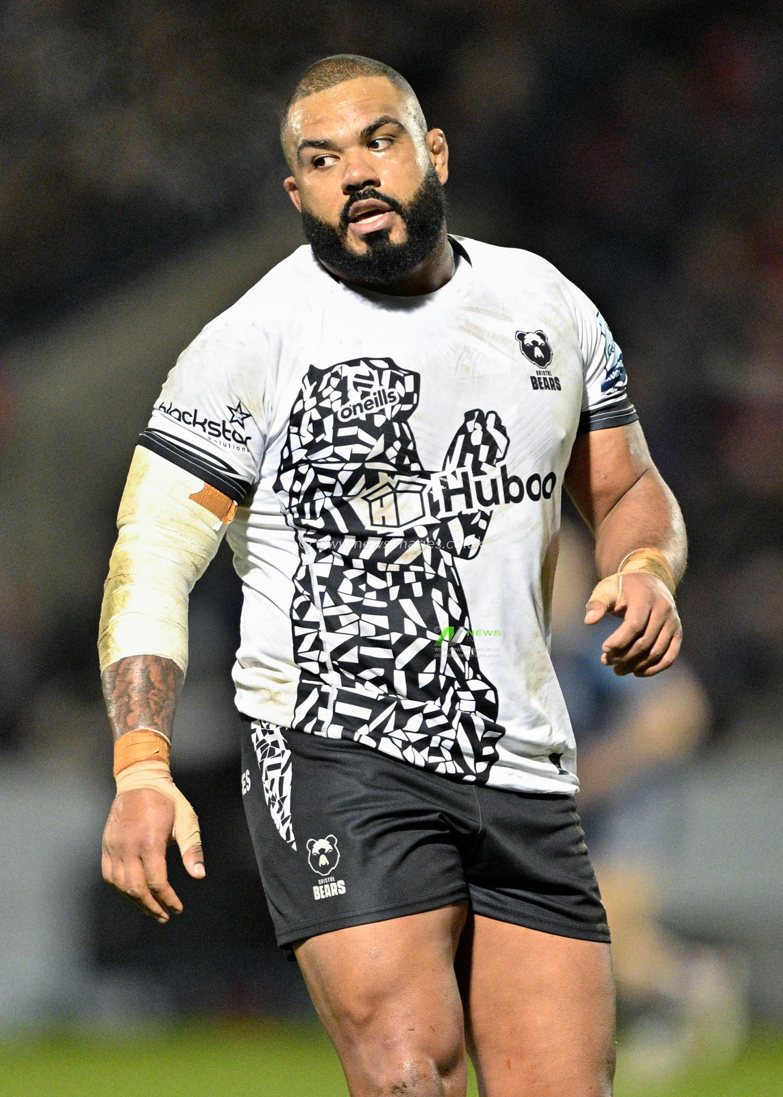Kyle Sinckler of Bristol Bears, during the Gallagher Premiership match Sale Sharks vs Bristol Bears at AJ Bell Stadium, Eccles, United Kingdom, 5th January 2024

(Photo by Cody Froggatt/News Images)