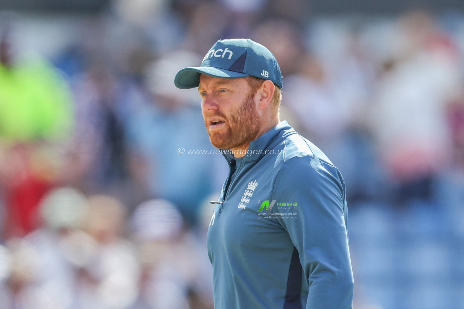 Jonny Bairstow of England during the warmup during the LV= Insurance Ashes Third Test Series Day 2 England v Australia at Headingley Stadium, Leeds, United Kingdom, 7th July 2023

(Photo by Mark Cosgrove/News Images)