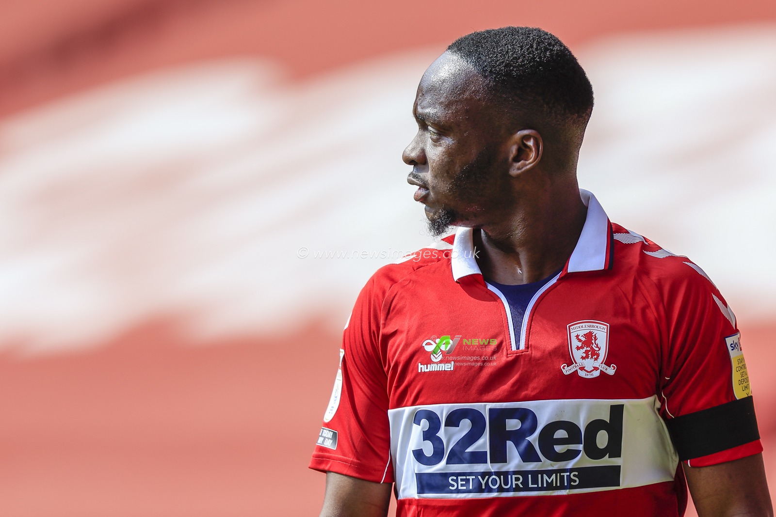 Neeskens Kebano #21 of Middlesbrough during the game