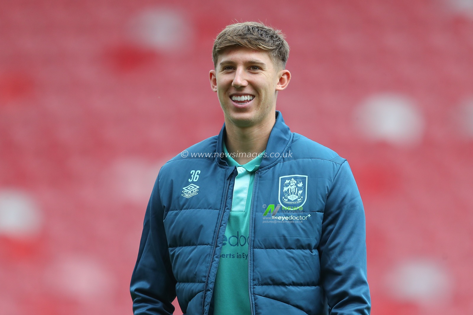 Josh Austerfield #36 of Huddersfield Town arrives ahead of the Sky Bet Championship match Middlesbrough vs Huddersfield Town at Riverside Stadium, Middlesbrough, United Kingdom, 19th August 2023

(Photo by Gareth Evans/News Images)