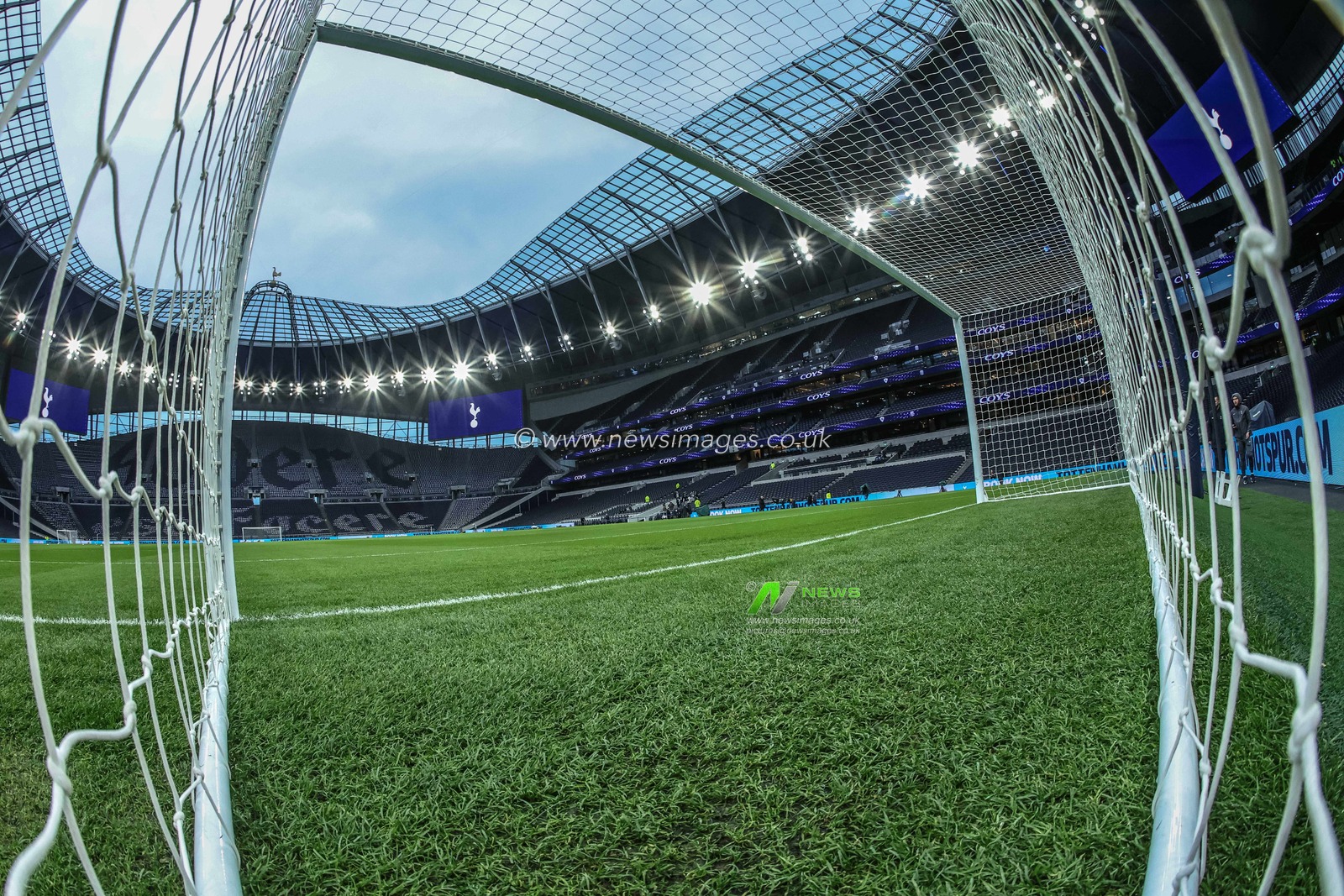 A general view of The Tottenham Hotspur Stadium ahead of the Premier League match Tottenham Hotspur vs Chelsea at Tottenham Hotspur Stadium, London, United Kingdom, 8th December 2024

(Photo by Mark Cosgrove/News Images)